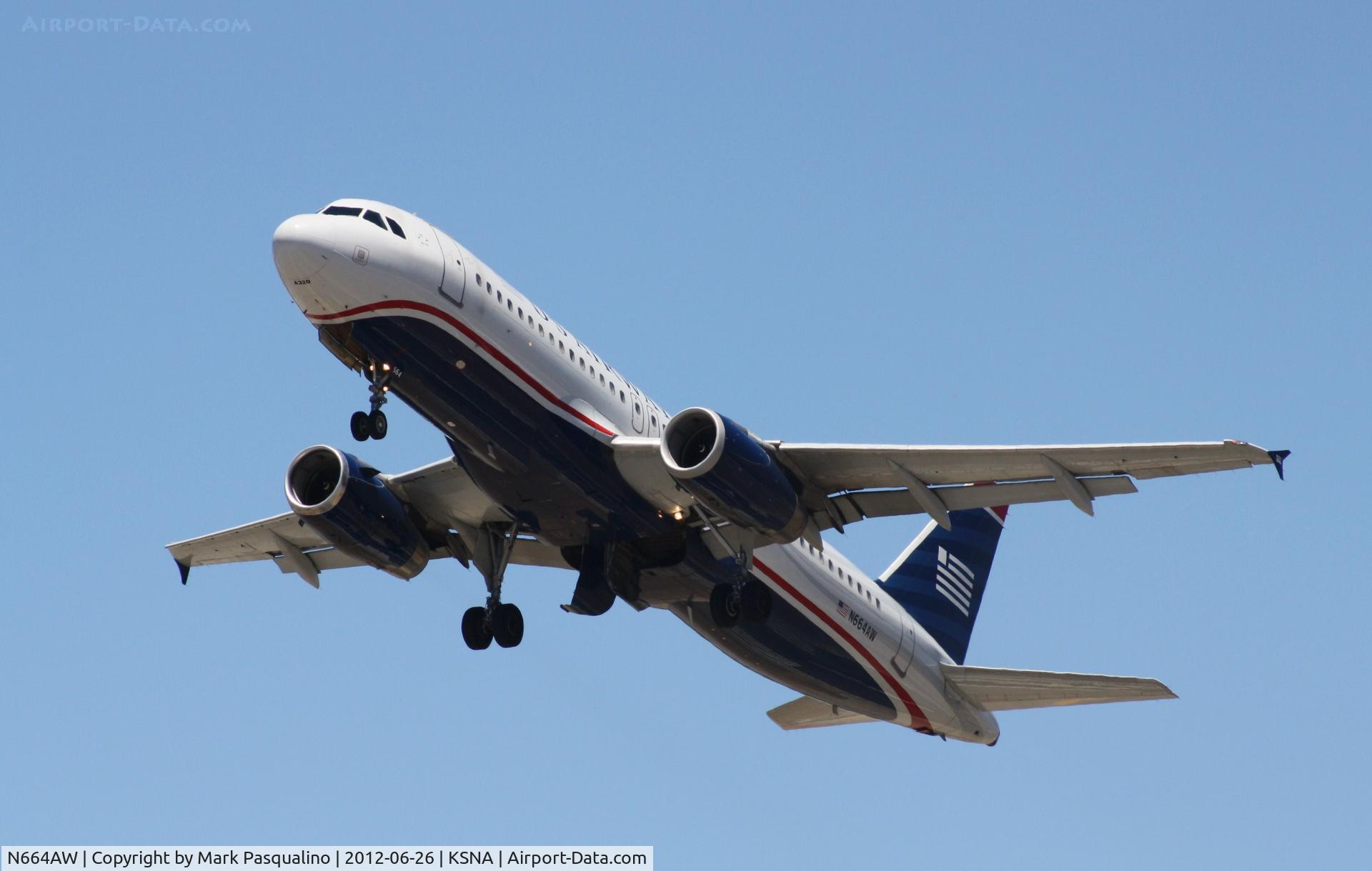 N664AW, 2001 Airbus A320-232 C/N 1621, Airbus A320