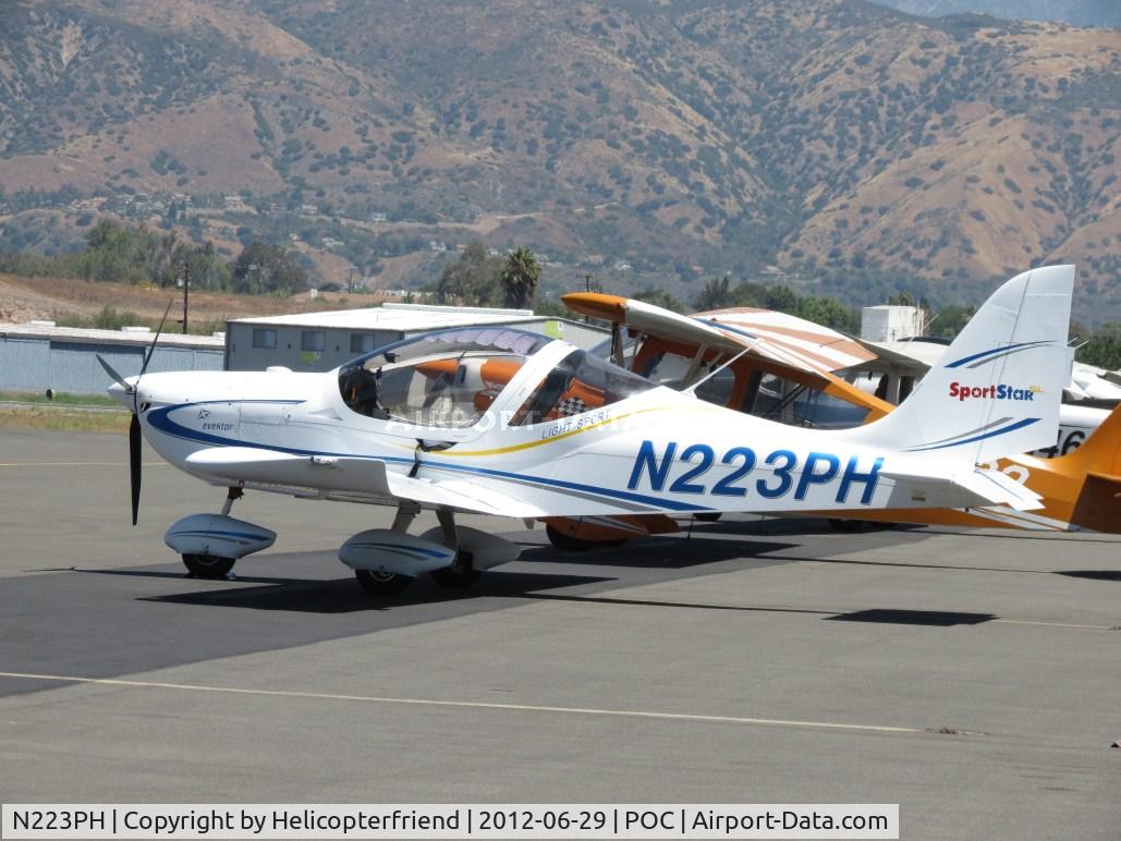 N223PH, 2008 Evektor-Aerotechnik Sportstar SL C/N 20081201, Just parked in transient parking