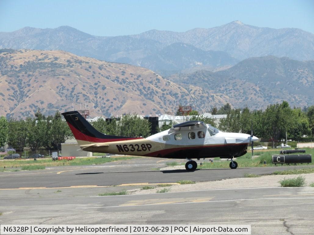 N6328P, 1978 Cessna P210N Pressurised Centurion C/N P21000170, Taxiing on taxiway Sierra towards 26L