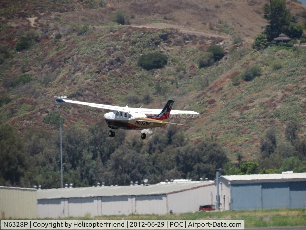 N6328P, 1978 Cessna P210N Pressurised Centurion C/N P21000170, Climbing out westbound from 26L
