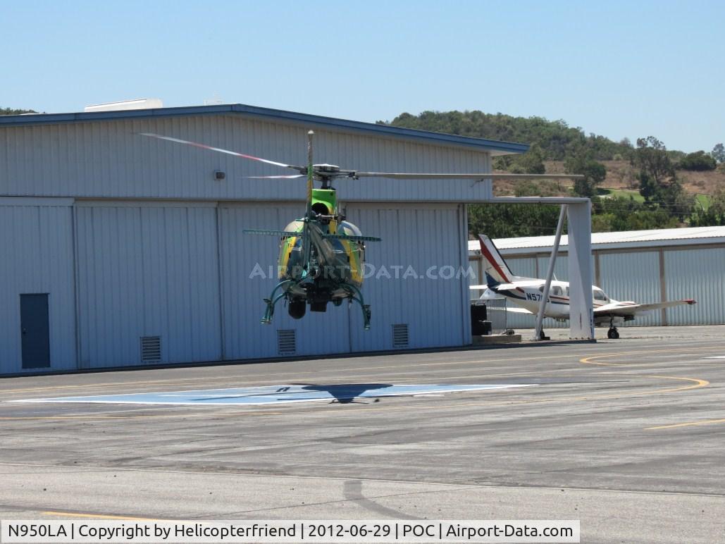 N950LA, 2010 Eurocopter AS-350B-2 Ecureuil Ecureuil C/N 4930, All fueled and team loaded, turning around for take off