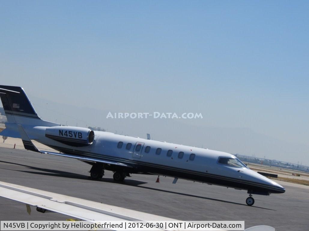 N45VB, 1999 Learjet Inc 45 C/N 043, Parked southside