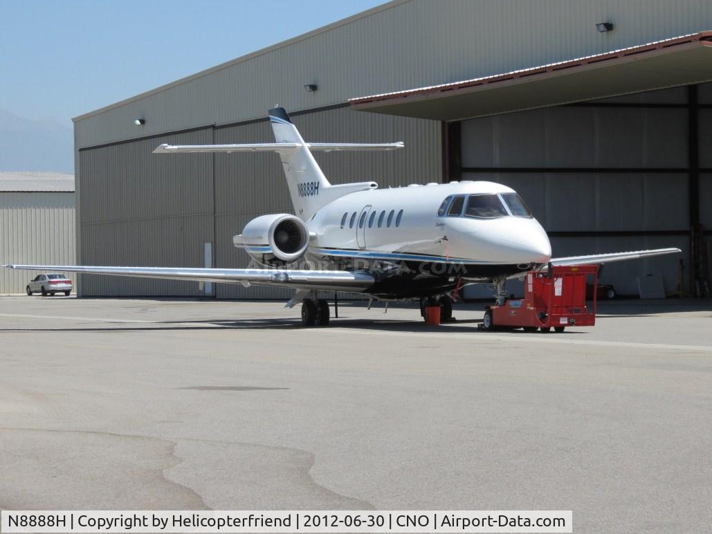N8888H, 1994 Raytheon Hawker 1000 C/N 259043, Pulled outside her hanger for cleaning