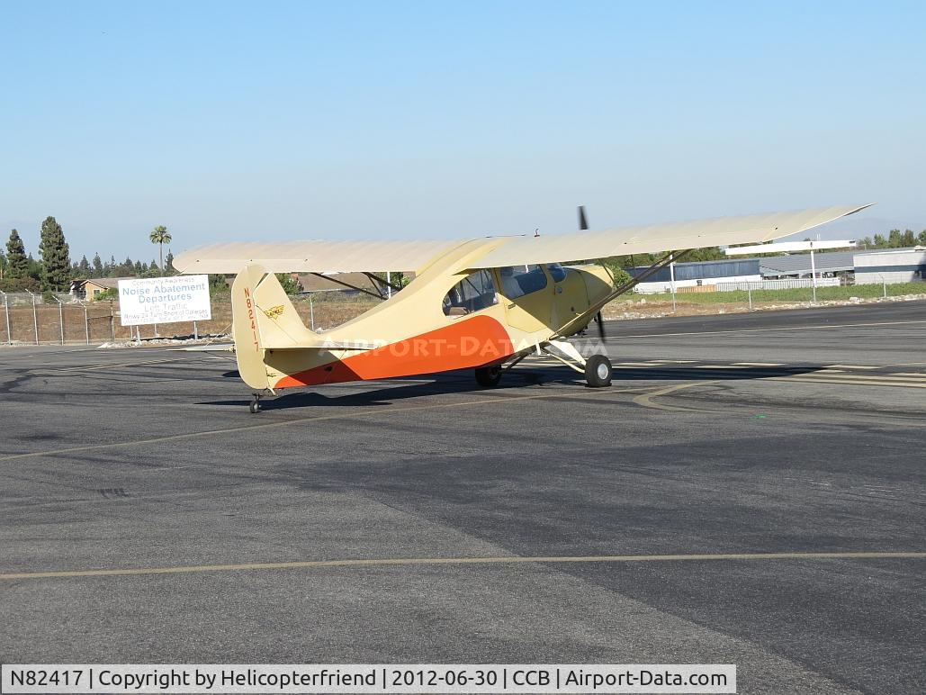N82417, 1946 Aeronca 7AC Champion C/N 7AC-1039, Waiting to take off