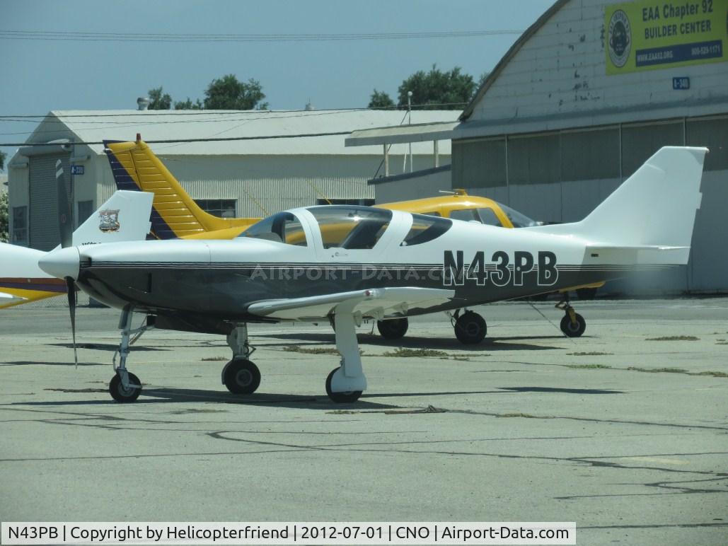 N43PB, 2001 Stoddard-Hamilton Glasair III C/N 3306, Parked in the northwest area