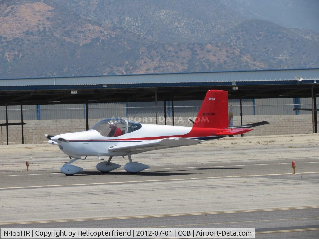 N455HR, Vans RV-12 C/N 120341, Rolling out after landing