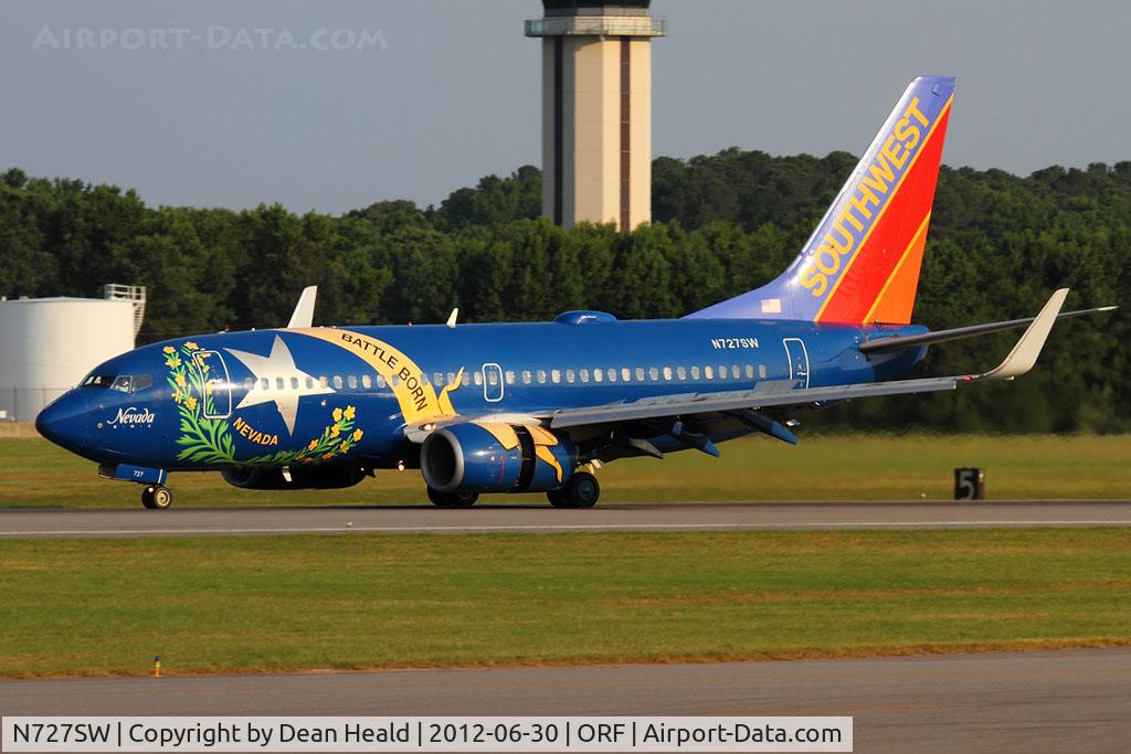 N727SW, 1999 Boeing 737-7H4 C/N 27859, Southwest Airlines 