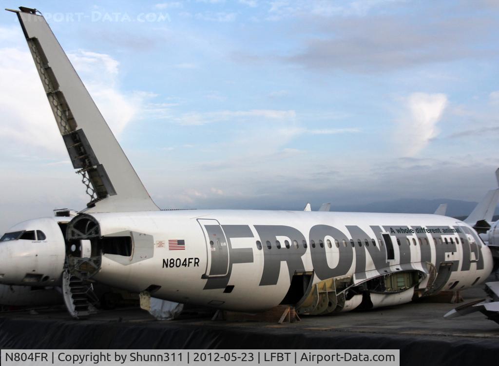 N804FR, 2003 Airbus A318-111 C/N 2051, Scrapping process is engaged...