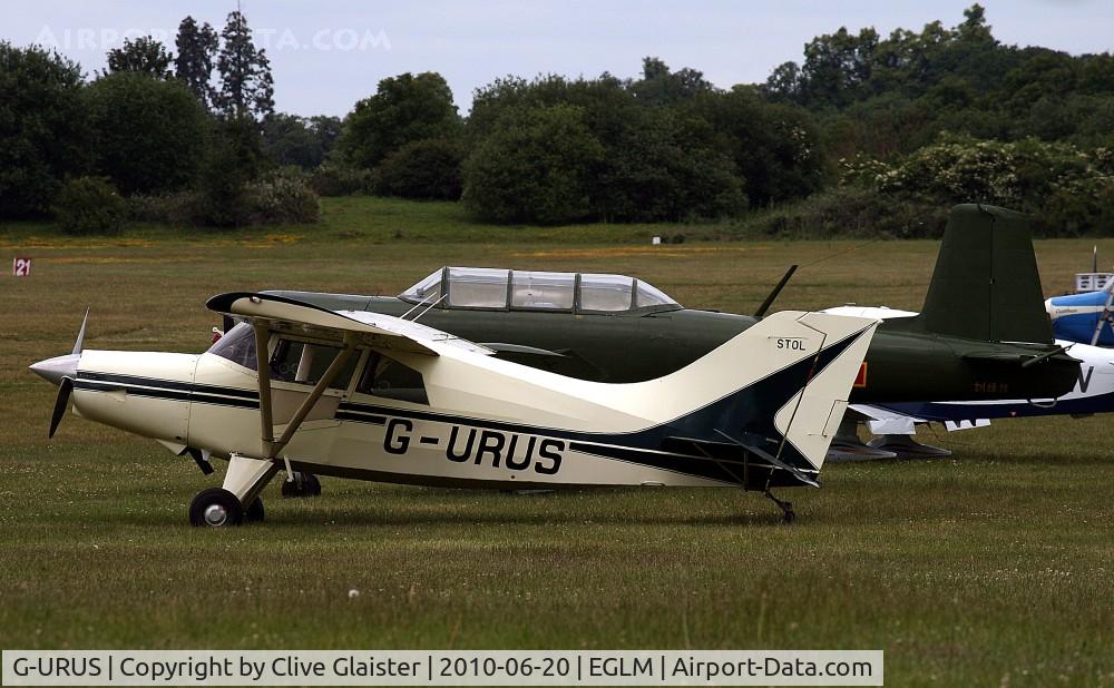 G-URUS, 1998 Maule MX-7-180B Star Rocket C/N 22014C, Ex: N611BH > G-URUS - Originally owned to and currently with, Broomco Ltd in June 2004. De-registered as destroyed November 2011, see; http://tinyurl.com/7d48vq5