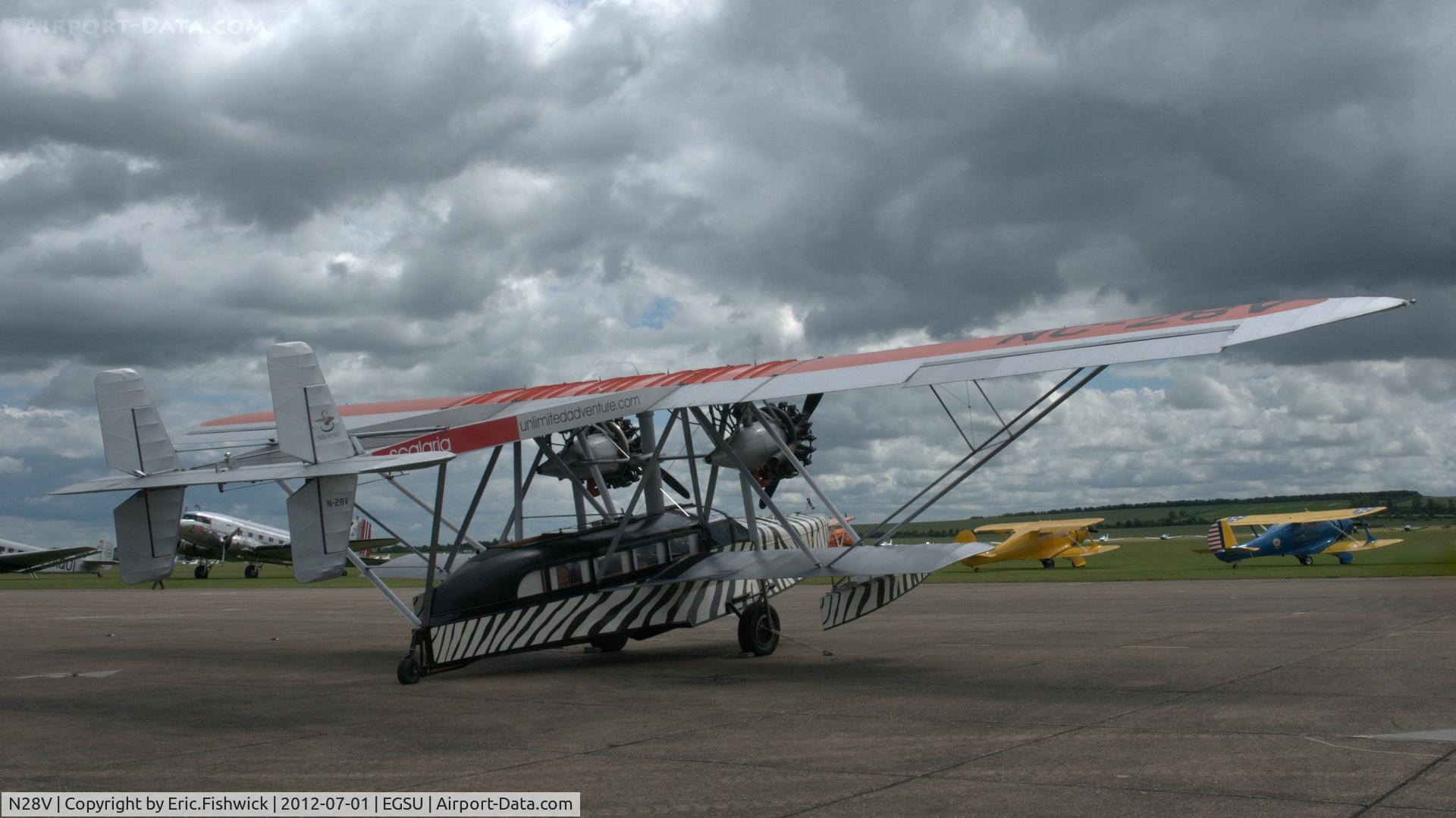 N28V, 2001 Sikorsky S-38B (Replica) C/N B414-20, 2. A replica of Martin and Osa Johnson's 1929 S-38 Amphibious Sikorsky Aircraft at another excellent Flying Legends Air Show (July 2012.)