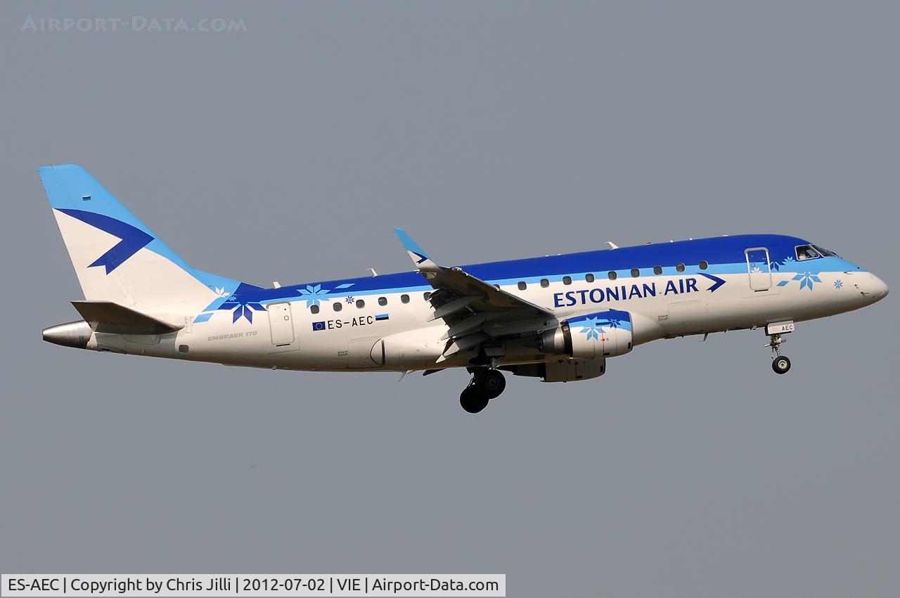 ES-AEC, 2005 Embraer 170LR (ERJ-170-100LR) C/N 17000107, Estonian Air