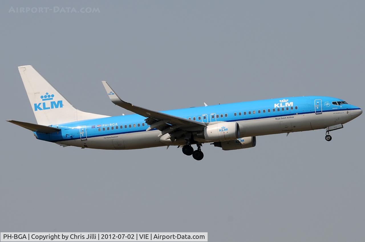 PH-BGA, 2008 Boeing 737-8K2 C/N 37593, KLM