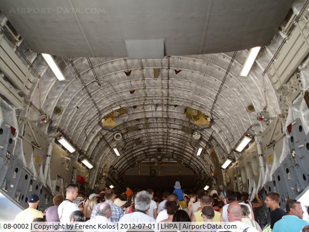 08-0002, 2009 Boeing C-17A Globemaster III C/N F-210, Pápa