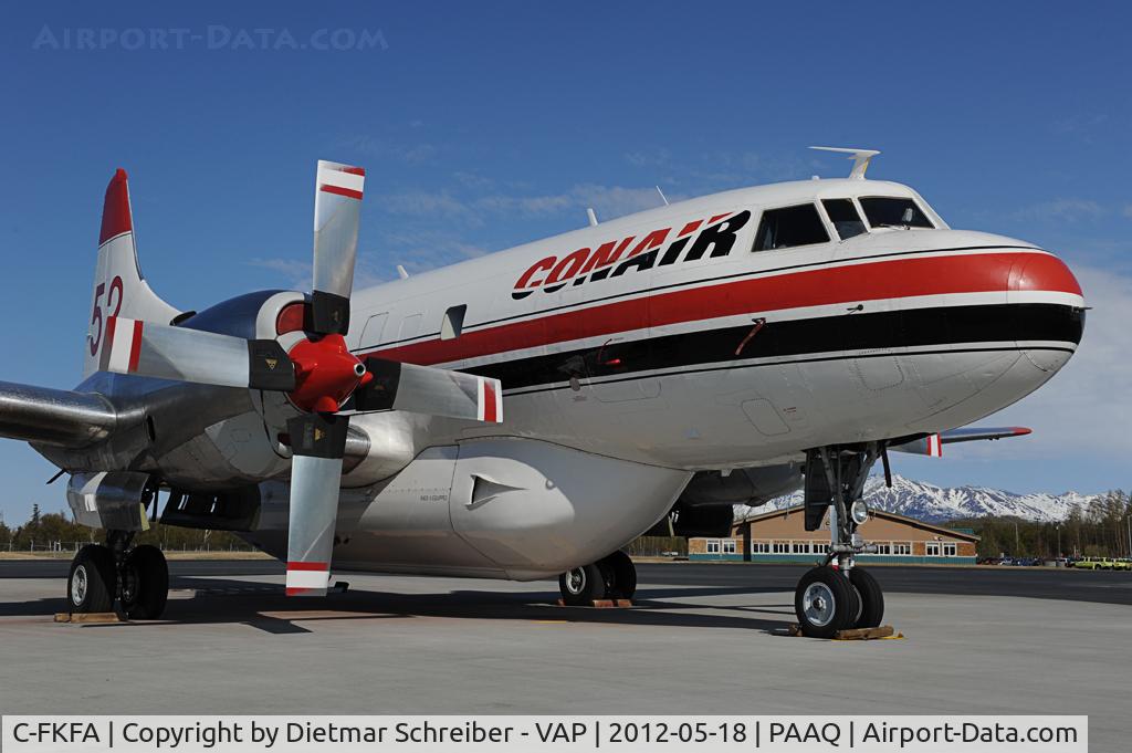 C-FKFA, 1953 Convair 580 C/N 100, Conair Convair 580