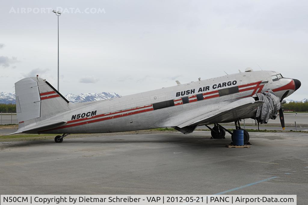 N50CM, 1944 Douglas DC3C-S1C3G (C-47A) C/N 13346, Bush Air Cargo DC3