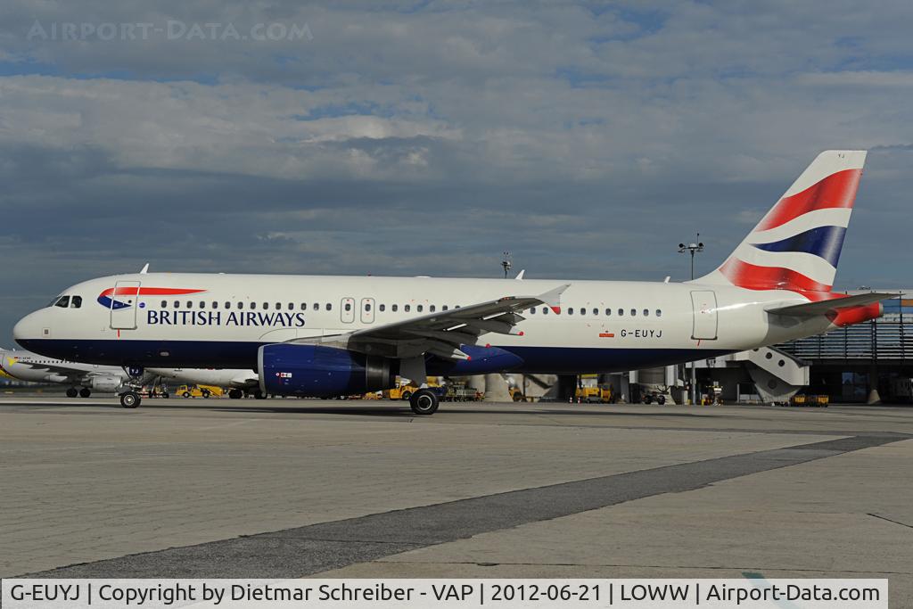 G-EUYJ, 2010 Airbus A320-232 C/N 4464, Bristish Airways Airbus 320