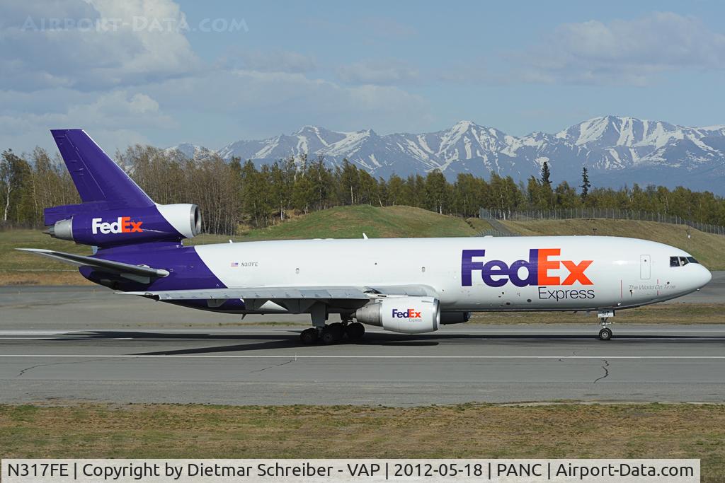 N317FE, 1979 McDonnell Douglas DC-10-30F C/N 46835, fedex MD10