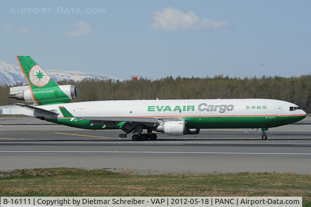 B-16111, 1998 McDonnell Douglas MD-11F C/N 48787, Eva Air MD11