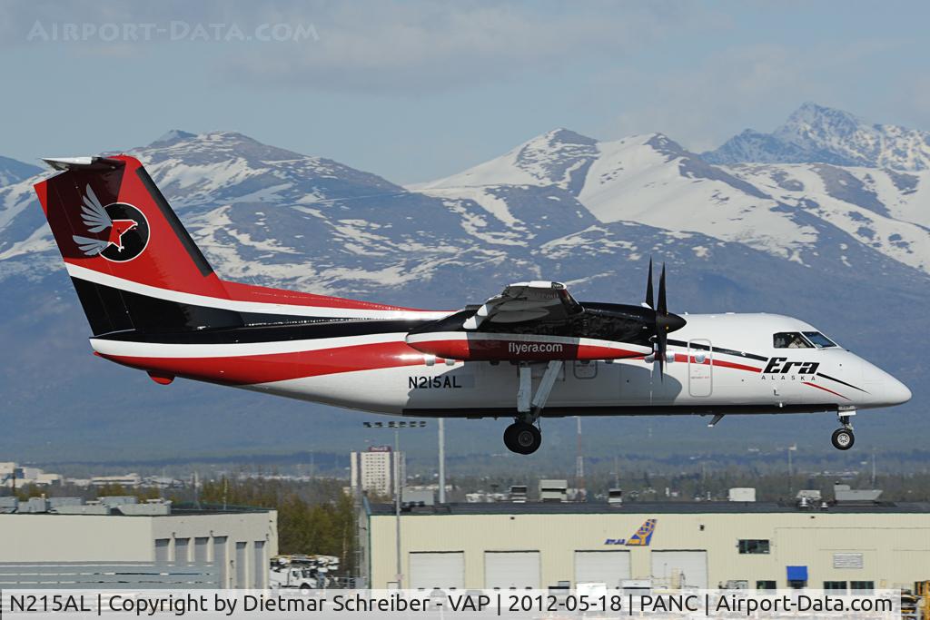 N215AL, 1990 De Havilland Canada DHC-8-102 Dash 8 C/N 215, Era Dash 8-100