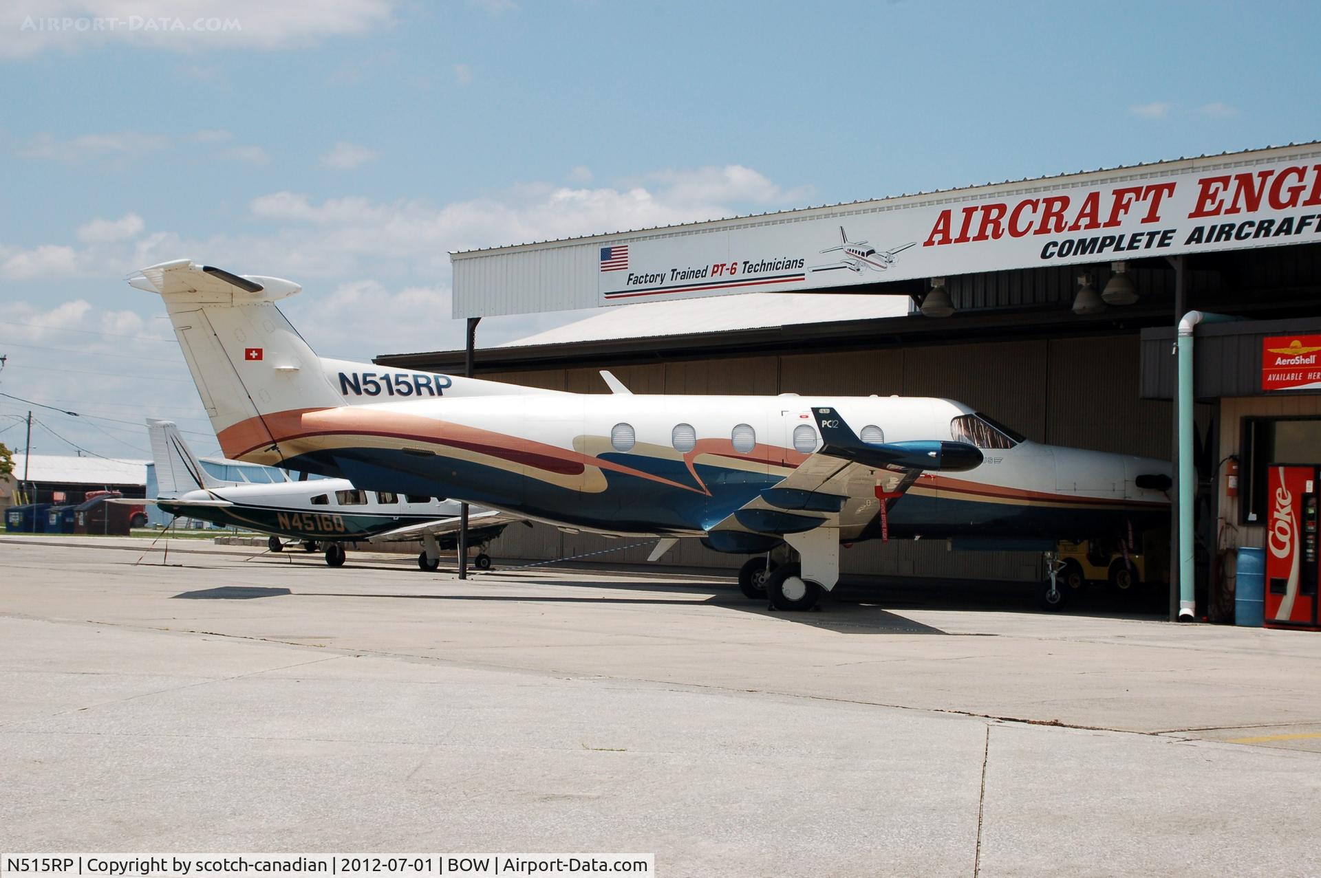 N515RP, 2000 Pilatus PC-12/45 C/N 330, 2000 Pilatus PC-12/45 N515RP at Bartow Municipal Airport, Bartow, FL