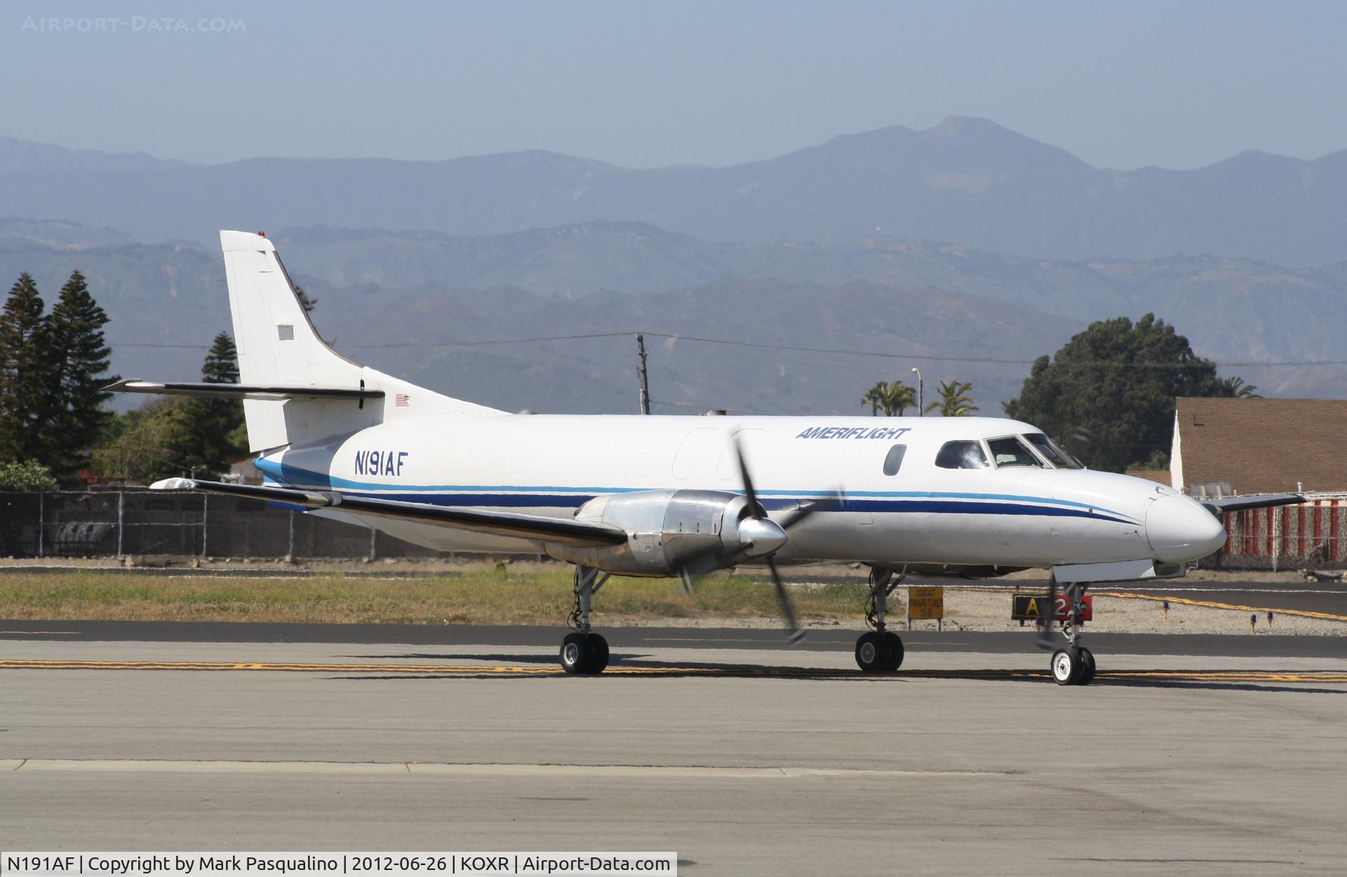 N191AF, 1981 Fairchild Swearingen SA-227AC Metro III C/N AC-491, Swearingen SA227-AC