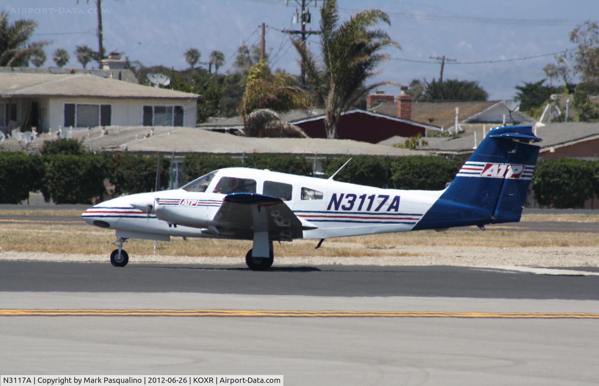 N3117A, 2008 Piper PA-44-180 Seminole C/N 4496259, Piper PA-44-180