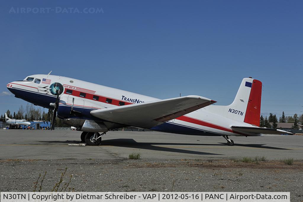 N30TN, 1940 Douglas Super DC-3S (Super DC-3) C/N 43159, Trans Northern DC3