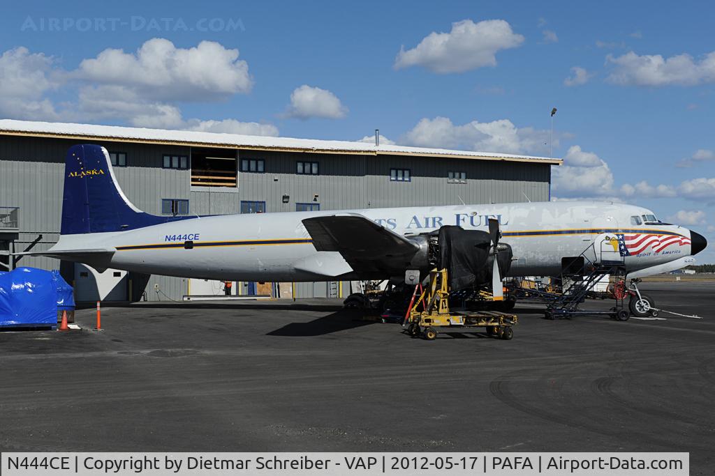 N444CE, 1958 Douglas DC-6B C/N 45478, Everts DC6