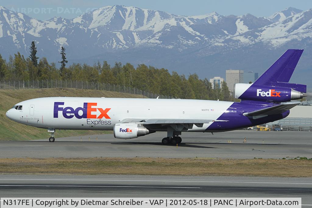 N317FE, 1979 McDonnell Douglas DC-10-30F C/N 46835, Fedex MD10