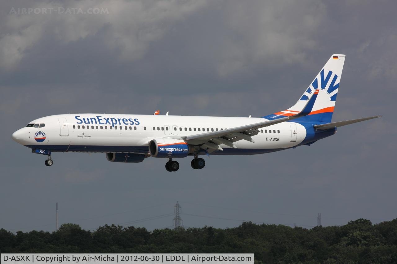 D-ASXK, 1998 Boeing 737-86J C/N 28070, SunExpress Germany, Boeing 737-86J (WL), CN: 28070/0106