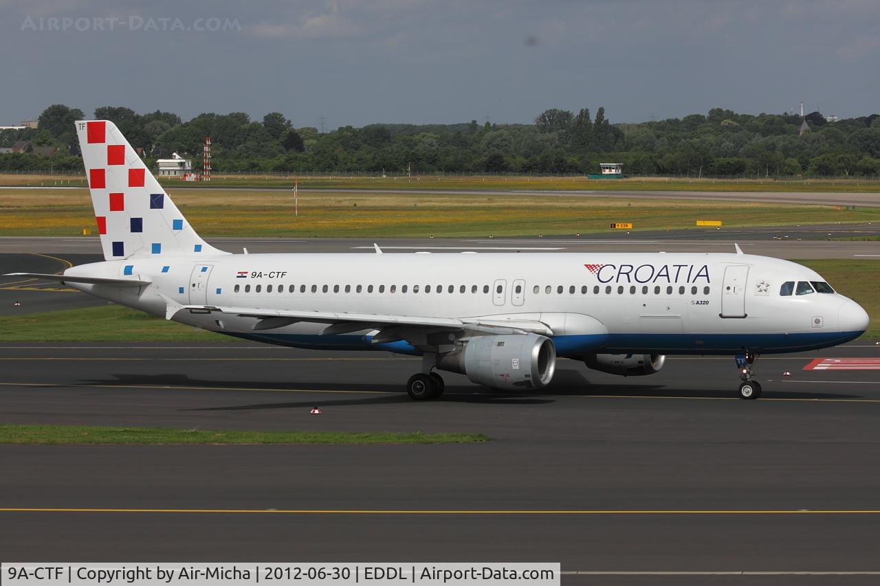 9A-CTF, 1991 Airbus A320-211 C/N 258, Croatia Airlines, Airbus A320-211, CN: 0258, Name: Rijeka