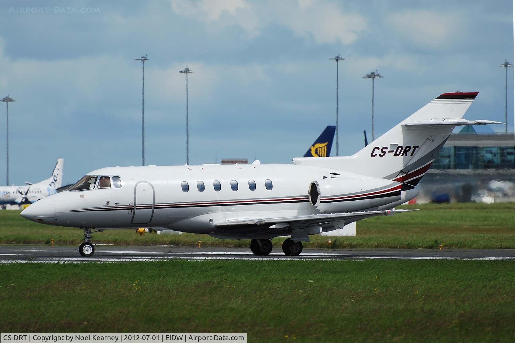 CS-DRT, 2006 Raytheon Hawker 800XP C/N 258802, Departing off Rwy 28 at EIDW.