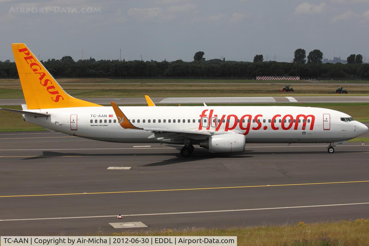 TC-AAN, 2009 Boeing 737-82R C/N 38173, Pegasus Airlines, Boeing 737-82R (WL), CN: 38173/3011, Name: Merve