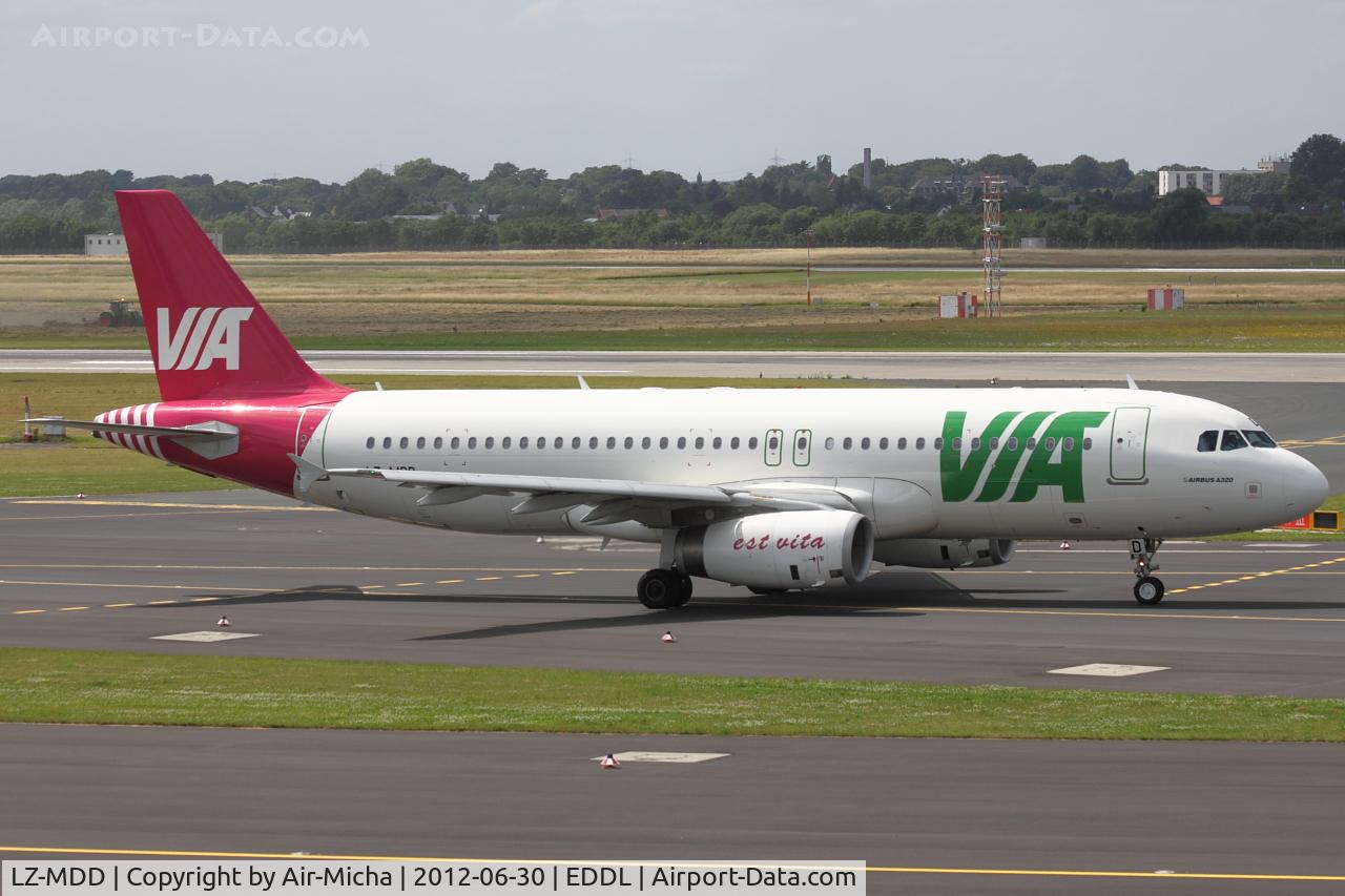 LZ-MDD, 2010 Airbus A320-232 C/N 4305, Air Via Bulgarien, Airbus A320-232, CN: 4305