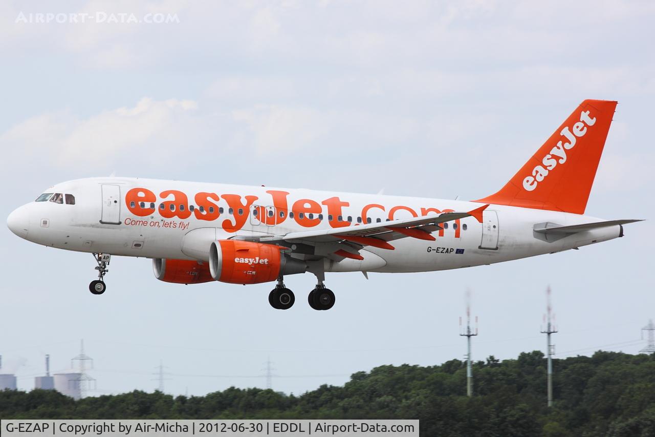 G-EZAP, 2006 Airbus A319-111 C/N 2777, EasyJet, Airbus A319-111, CN: 2777