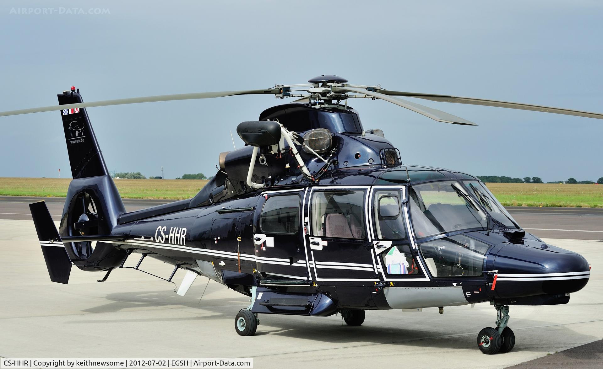 CS-HHR, 2009 Eurocopter AS-365N-3 Dauphin 2 C/N 6841, Nice visit from NHV with a winch !