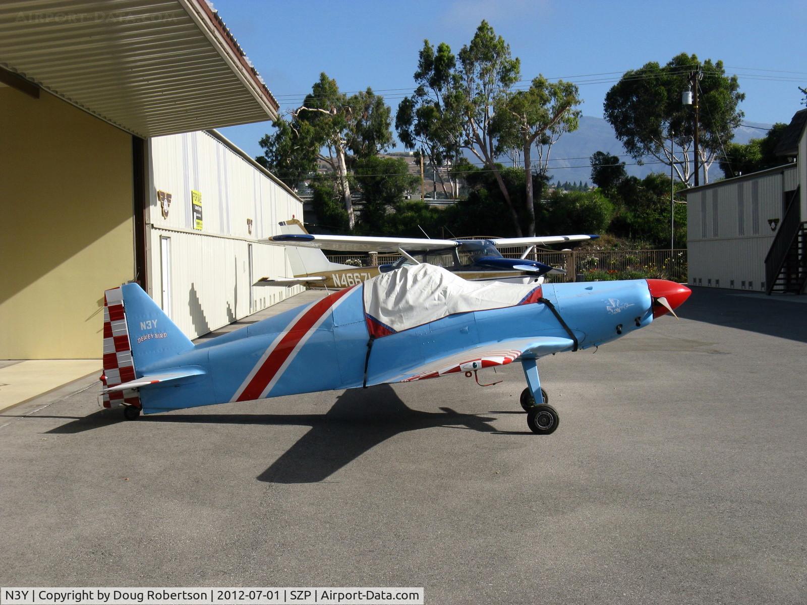 N3Y, 1961 LeVier Cosmic Wind C/N 1, 1961 Dewey 1 'Deweybird' SUPER COSMIC WIND racer. Lycoming O-320, scratch-built in 5,000 hours, 195 mph