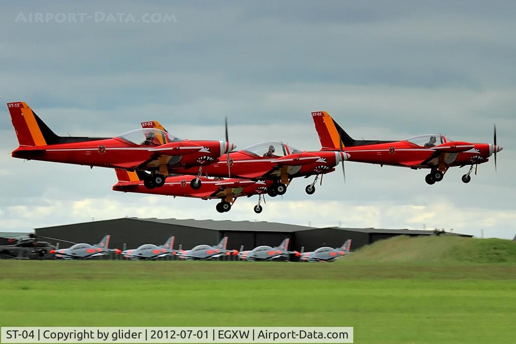 ST-04, SIAI-Marchetti SF-260MB C/N 10-04, Red Devils back on the Airshow scene