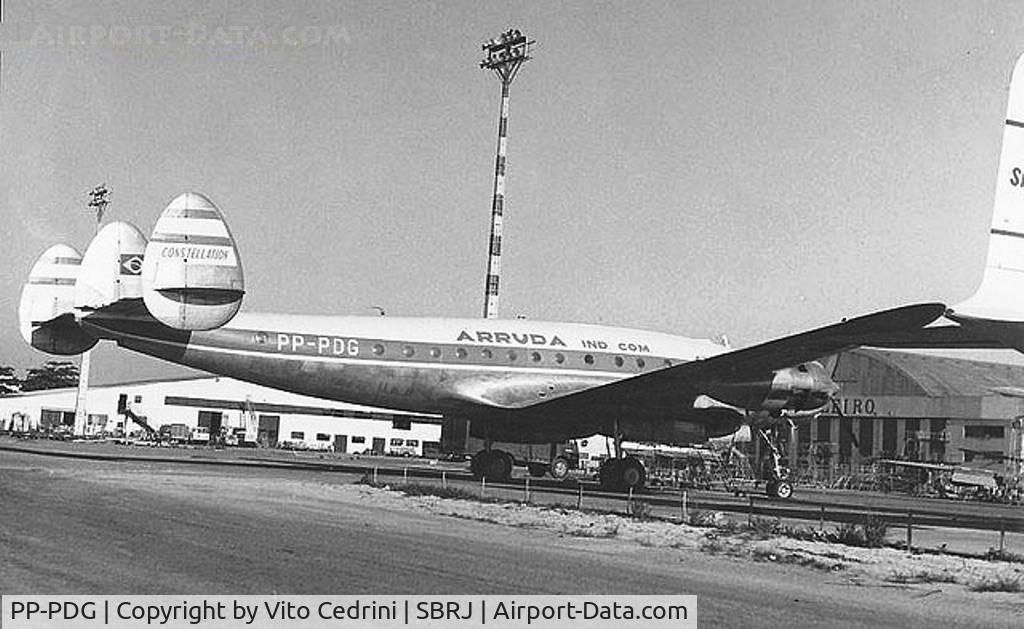 PP-PDG, 1945 Lockheed L-049-46 Constellation C/N 2037, Ex Panair do Brasil.