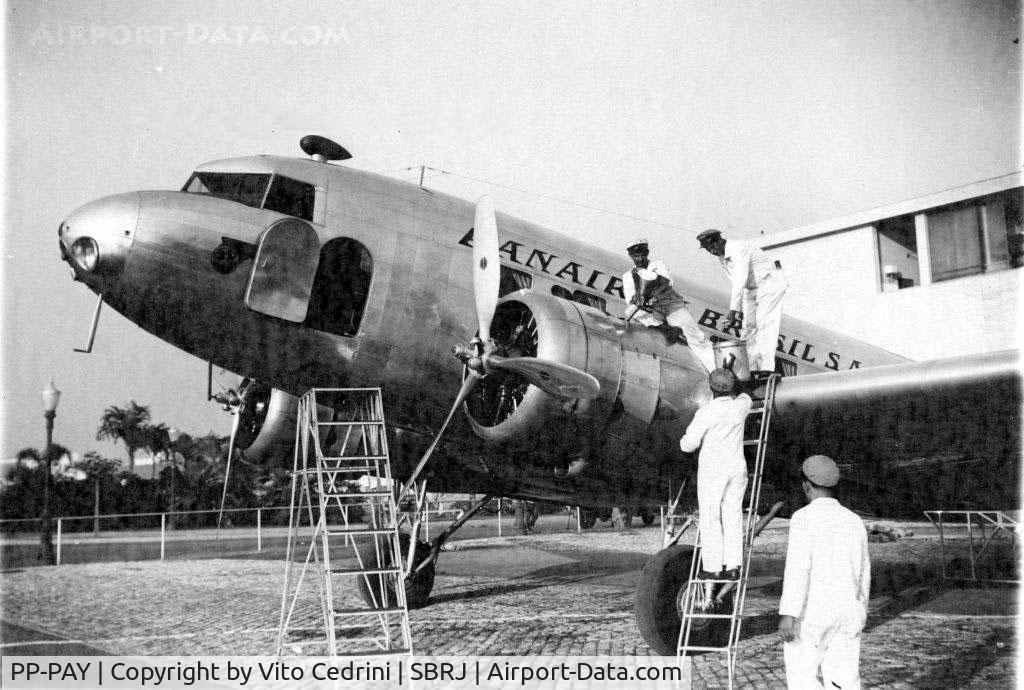 PP-PAY, Douglas DC-2-118B C/N 1351, Panair do Brasil, coleção de Vito Cedrini