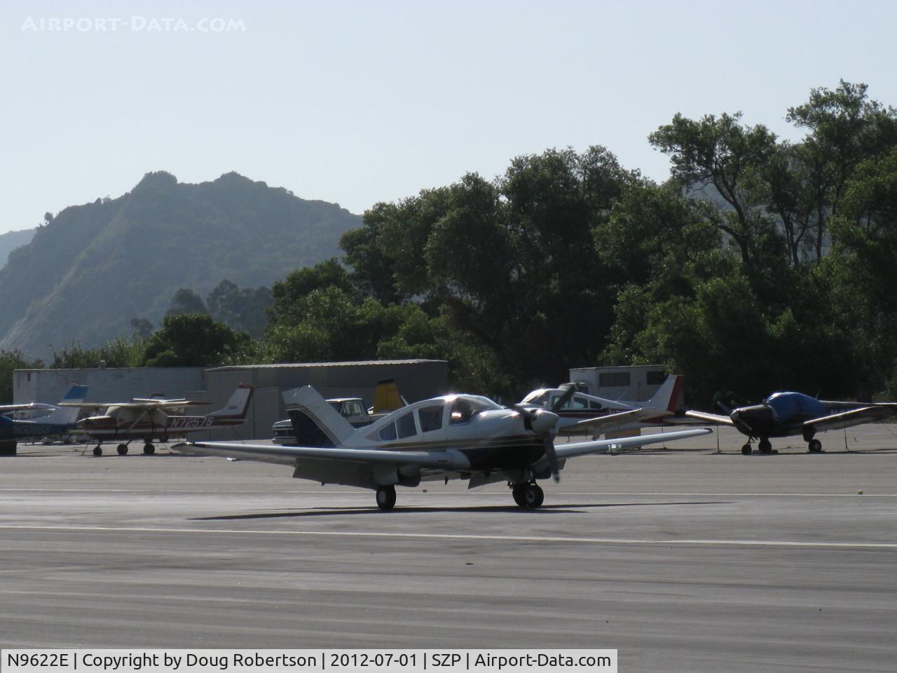 N9622E, 1977 Bellanca 17-31ATC Super Viking C/N 77-31139, 1977 Bellanca 17-31ATC TURBO VIKING, Lycoming IO-540-G1E5 300 Hp with Rajay turbosupercharger, landing roll Rwy 22