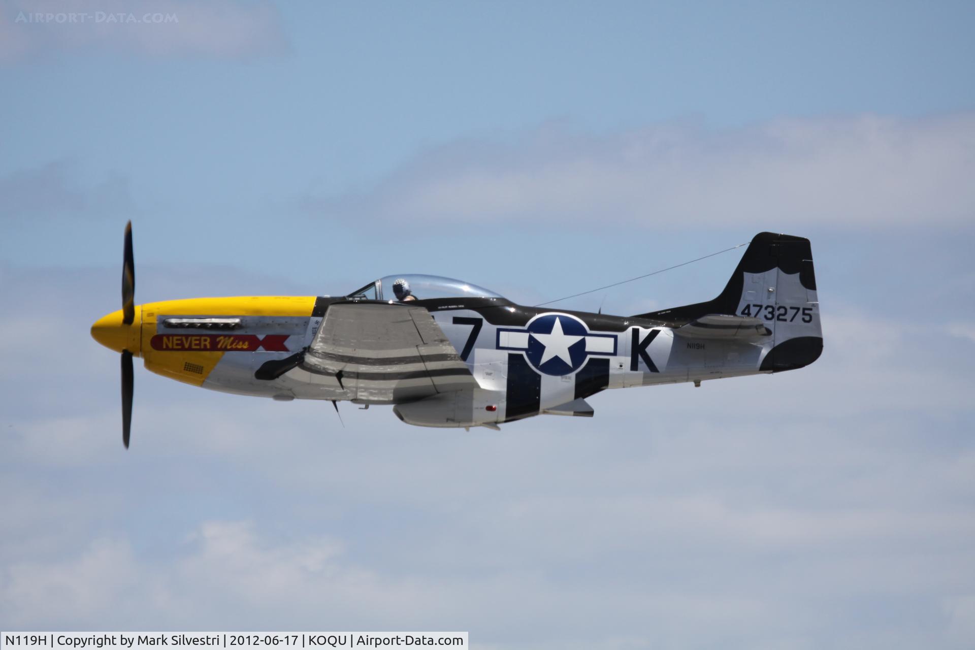 N119H, 1944 North American F-51D Mustang C/N 44-73275, Quonset Pt, RI Airshow