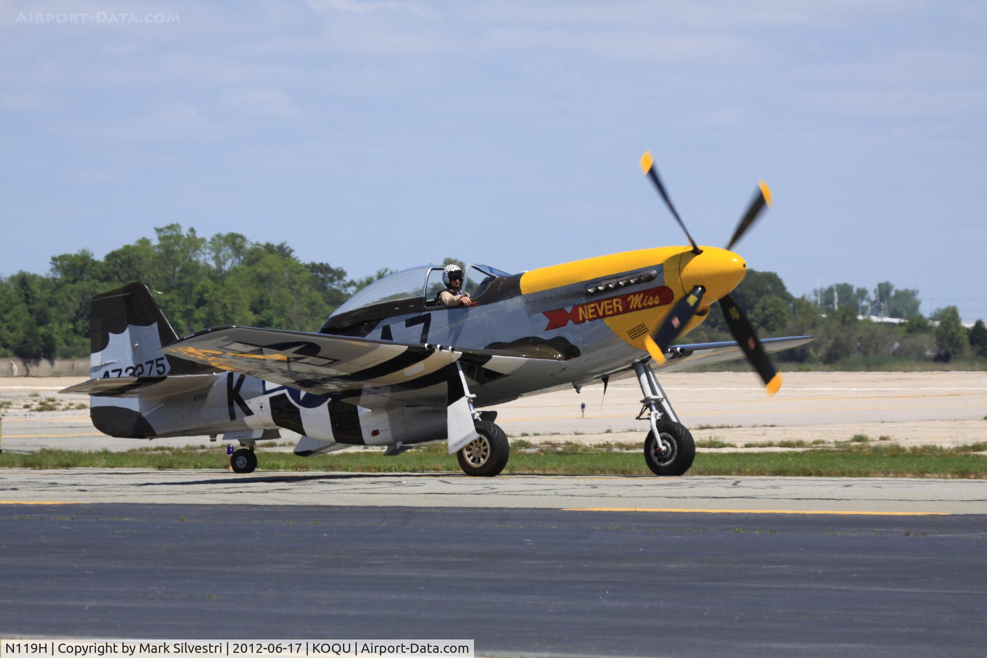 N119H, 1944 North American F-51D Mustang C/N 44-73275, Quonset Pt, RI Airshow