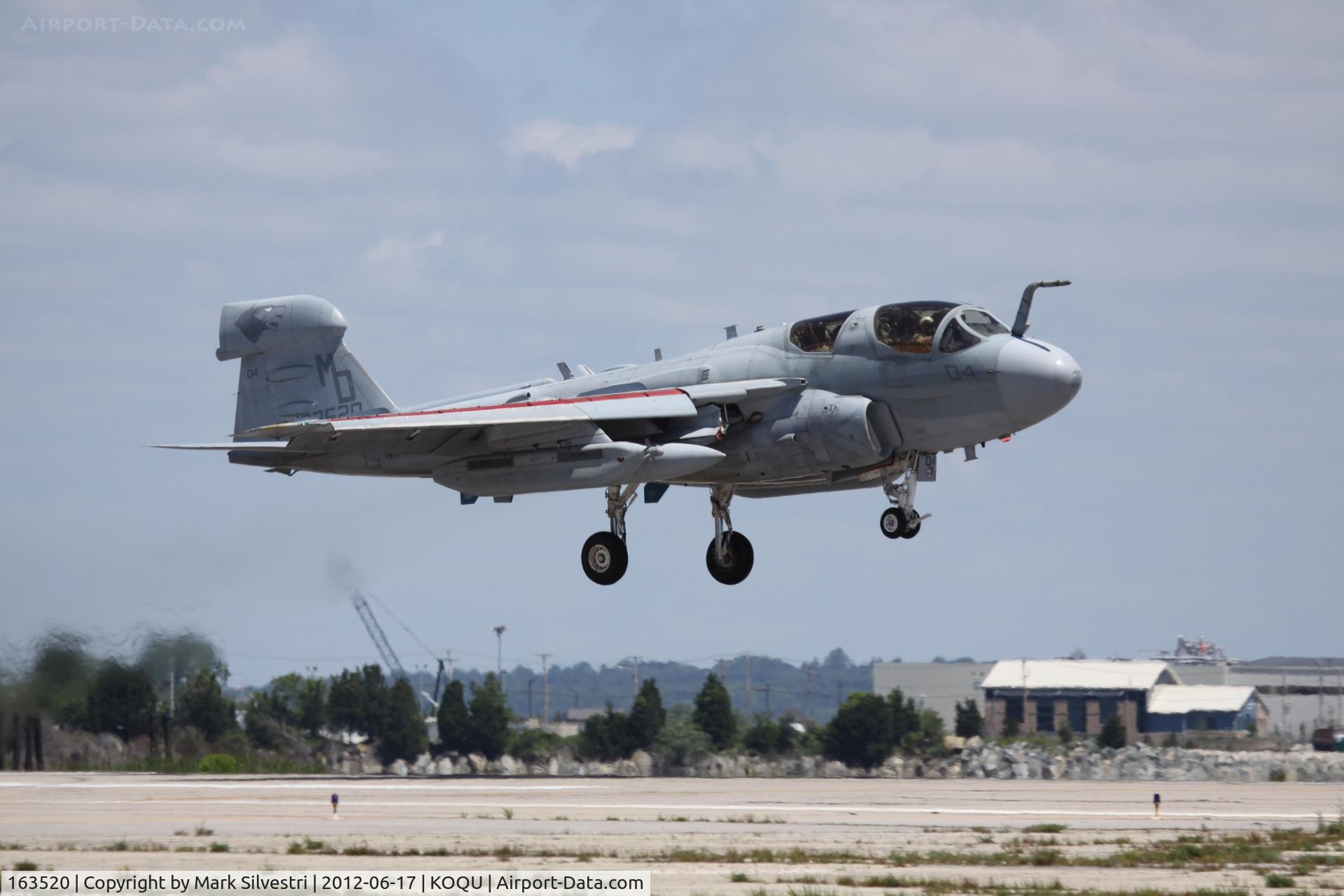 163520, Grumman EA-6B Prowler C/N P-147, Quonset Pt, RI Airshow 2012