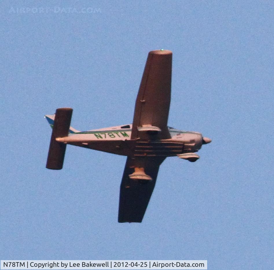 N78TM, 1977 Piper PA-28-181 C/N 28-7890216, Photo taken while aircraft operating over Forest Lake, MN