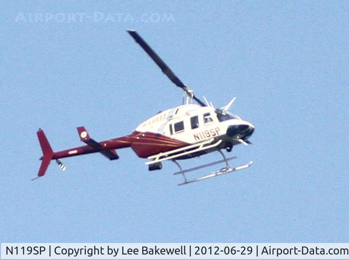 N119SP, 1996 Bell 206L-4 LongRanger LongRanger C/N 52175, Photo taken while aircraft was operating over Forest Lake, MN