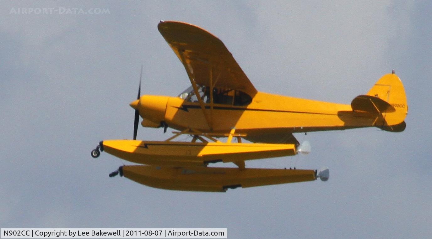 N902CC, 1999 Piper/cub Crafters PA-18-150 C/N 9902CC, Photo taken while aircraft was operating out of Forest Lake, MN