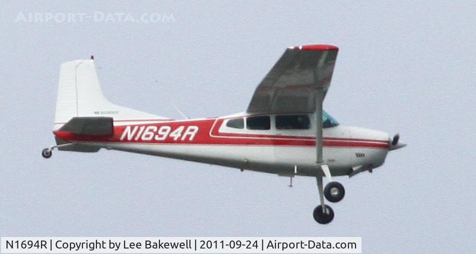 N1694R, 1974 Cessna A185F Skywagon 185 C/N 18502417, Photo taken while aircraft was operating over Forest Lake, MN