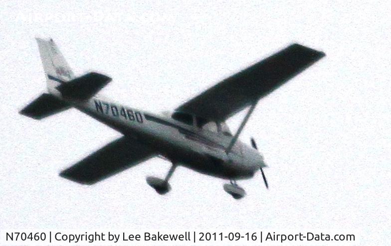 N70460, 2002 Cessna 172S C/N 172S9083, Photo taken while aircraft was operating over Forest Lake, MN