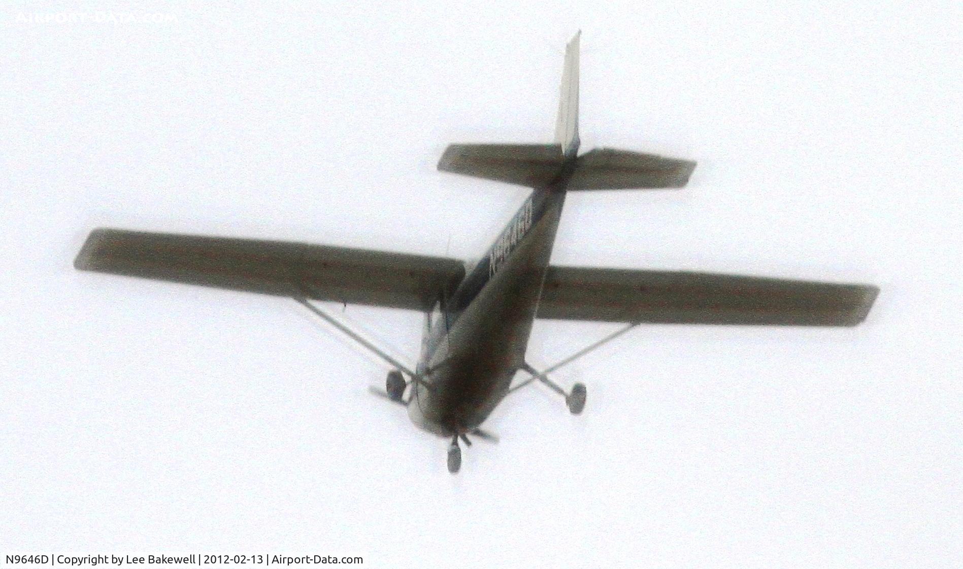 N9646D, 1959 Piper PA-22-160 Tri Pacer C/N 22-6560, Photo taken while aircraft was operating over Forest Lake, MN